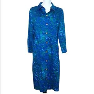 St. John Sport button down dress size lg